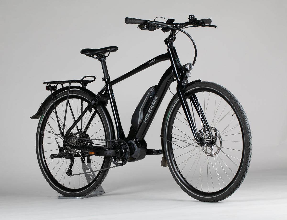 Helkama E-Hybrid 9 28" - käytetty sähköpyörä 160-180 cm ajajalle
