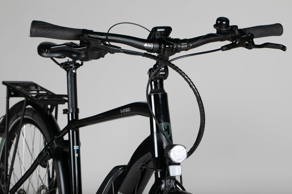 Helkama E-Hybrid 9 28" - käytetty sähköpyörä 160-180 cm ajajalle