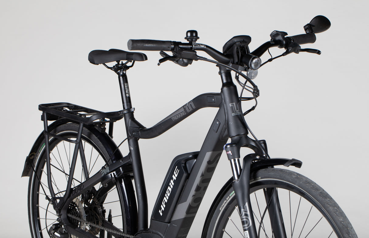 Haibike Sduro Trekking 1.0 - käytetty sähköpyörä 170-180 cm ajajalle