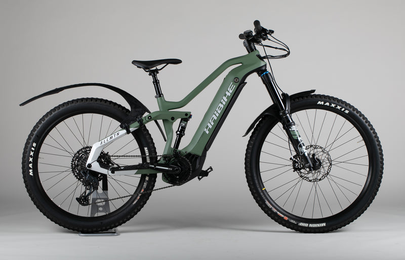 Haibike AllMtn 6 - käytetty sähköpyörä 158-171 cm ajajalle