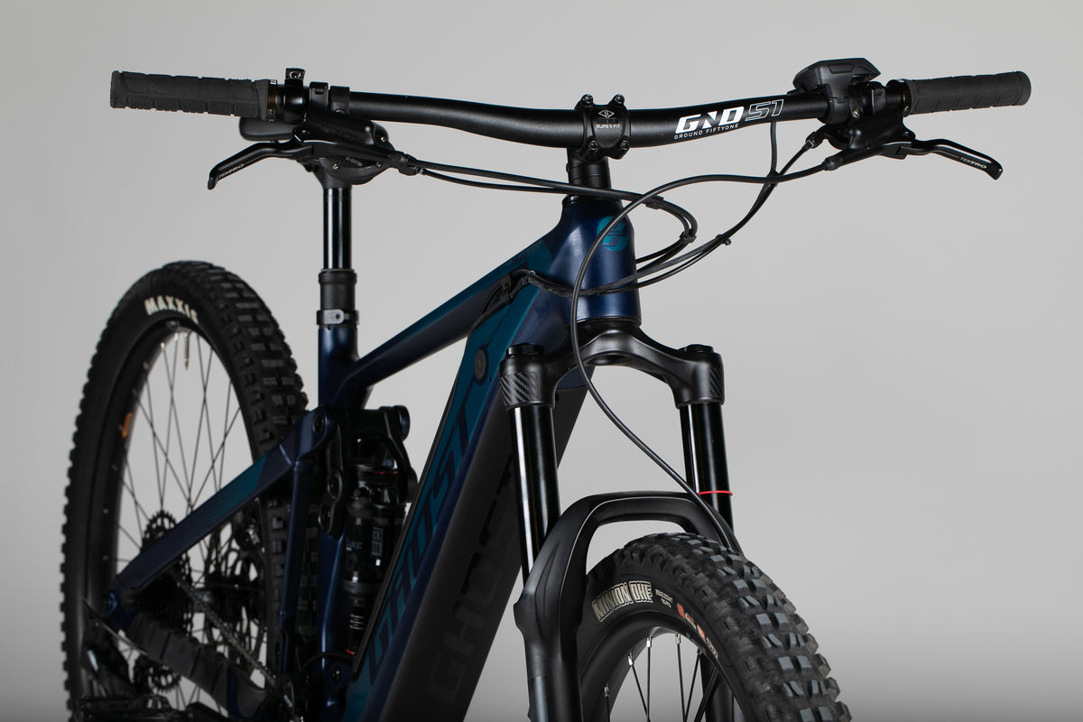 Ghost E-RIOT Trail Advanced - käytetty sähköpyörä 178-189 cm ajajalle