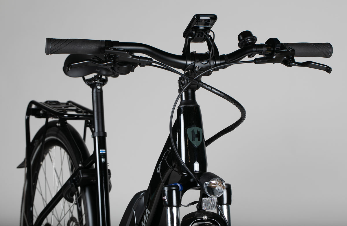 Helkama CE9 - käytetty sähköpyörä 150-170 cm ajajalle