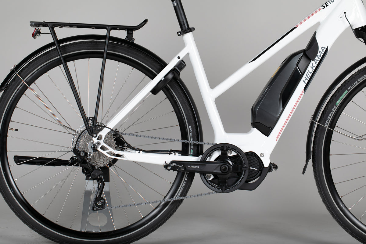 Helkama SE10L 10sp 28” - käytetty sähköpyörä 150-170 cm ajajalle