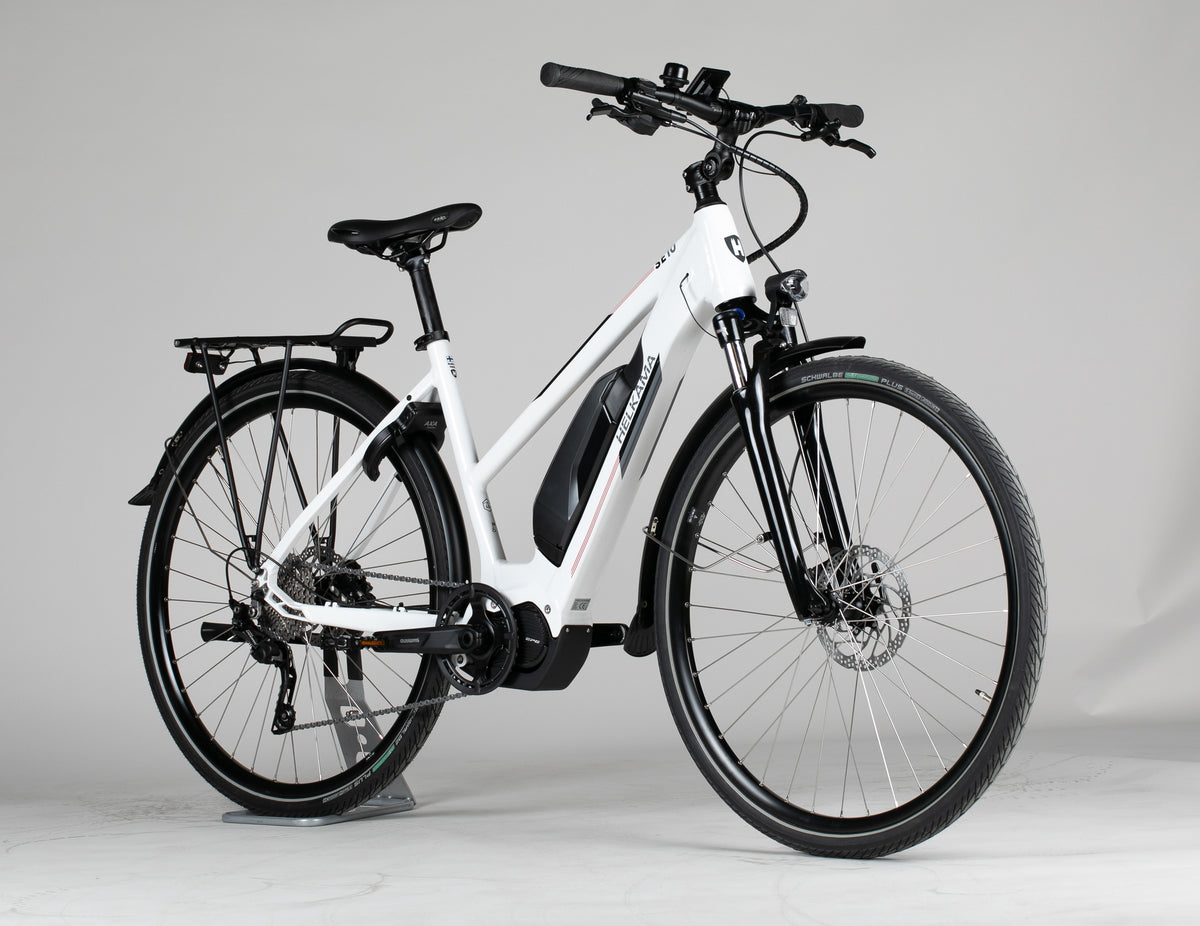 Helkama SE10L 10sp 28” - käytetty sähköpyörä 150-170 cm ajajalle