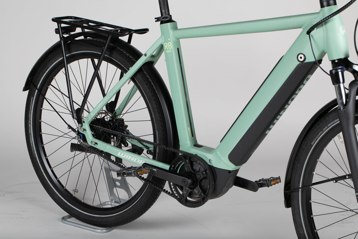 Winora Sinus R8f Eco Gent - käytetty sähköpyörä 160-175 cm ajajalle