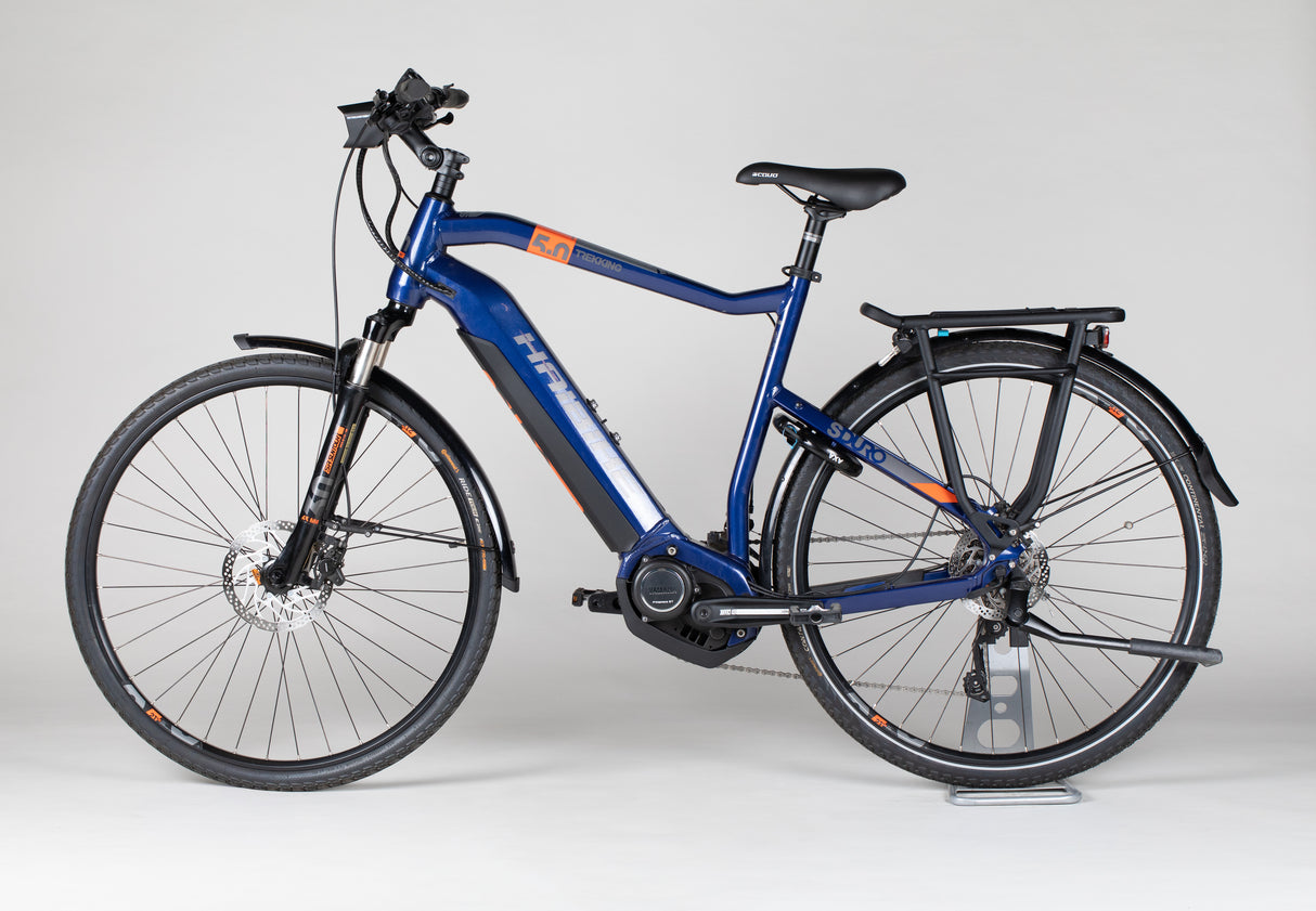 Haibike SDURO Trekking 5.0 - käytetty sähköpyörä 177-187 cm ajajalle