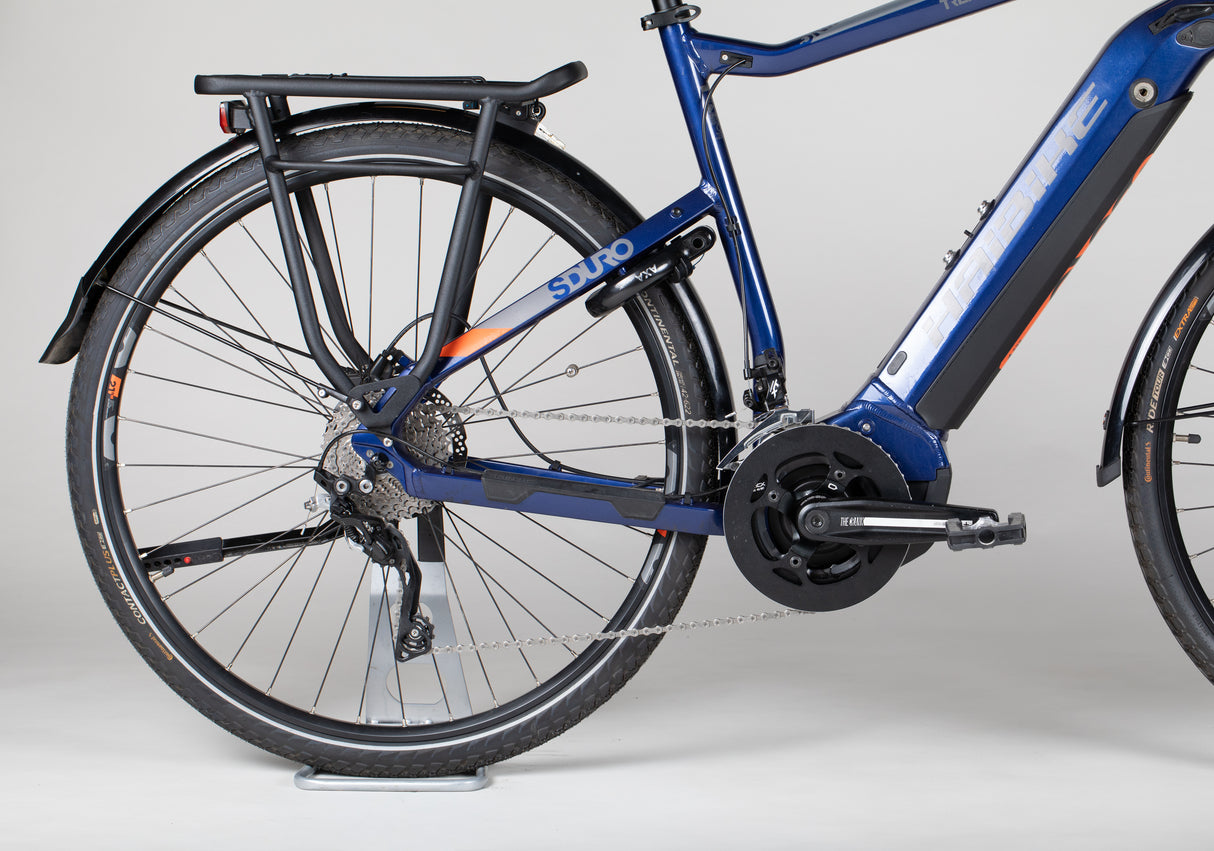 Haibike SDURO Trekking 5.0 - käytetty sähköpyörä 177-187 cm ajajalle