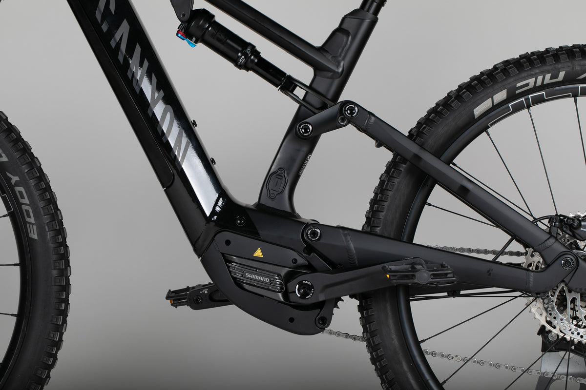 Canyon Neuron:On 7 - käytetty sähköpyörä 158-166 cm ajajalle