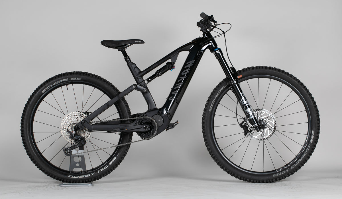 Canyon Neuron:On 7 - käytetty sähköpyörä 158-166 cm ajajalle