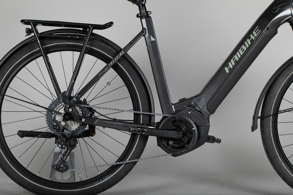 Haibike Trekking 7 Low - käytetty sähköpyörä 170-185 cm ajajalle