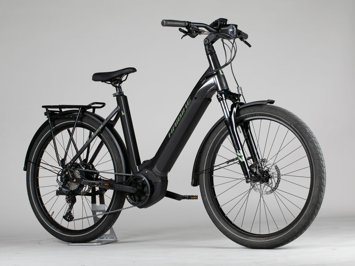 Haibike Trekking 7 Low - käytetty sähköpyörä 170-185 cm ajajalle