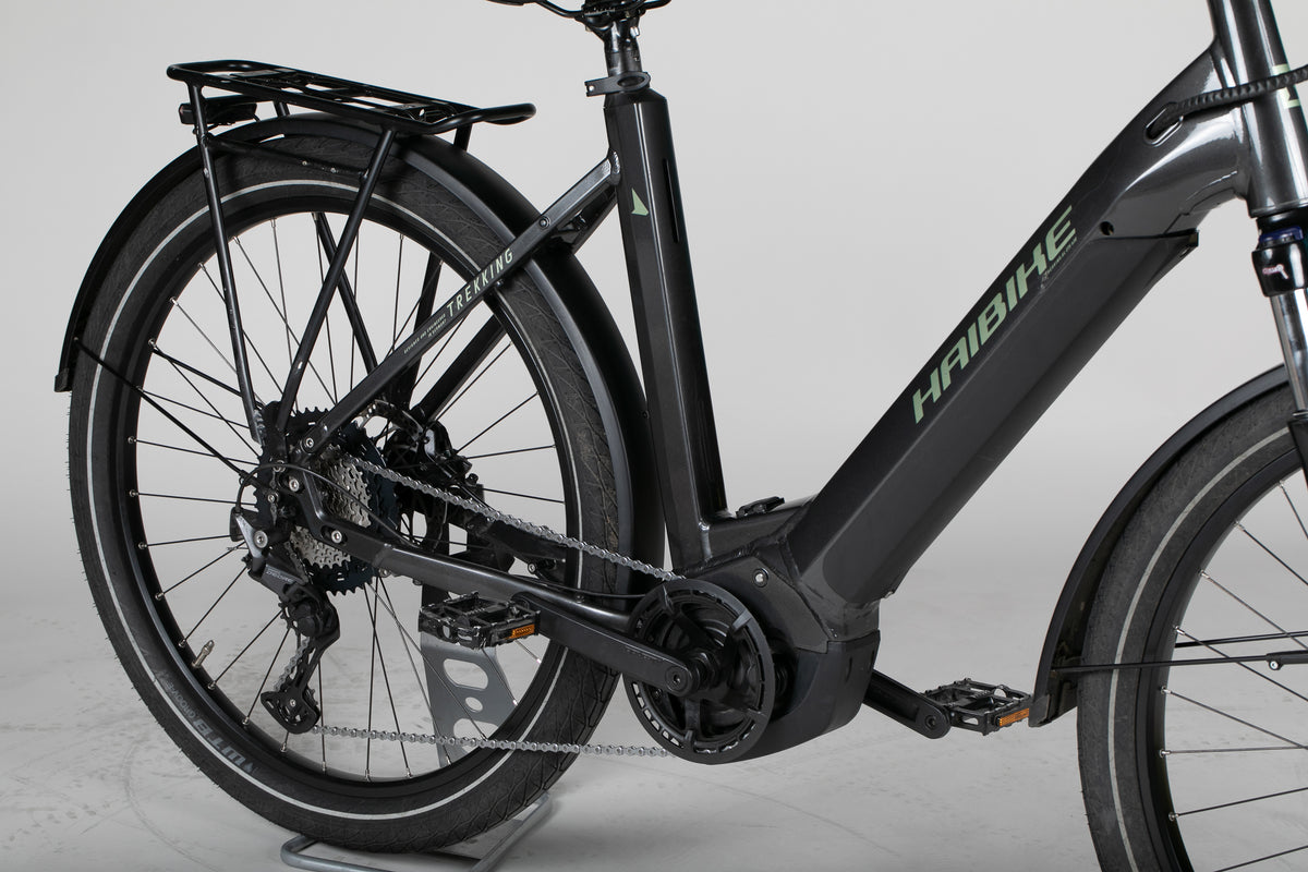 Haibike Trekking 7 Low - käytetty sähköpyörä 170-185 cm ajajalle