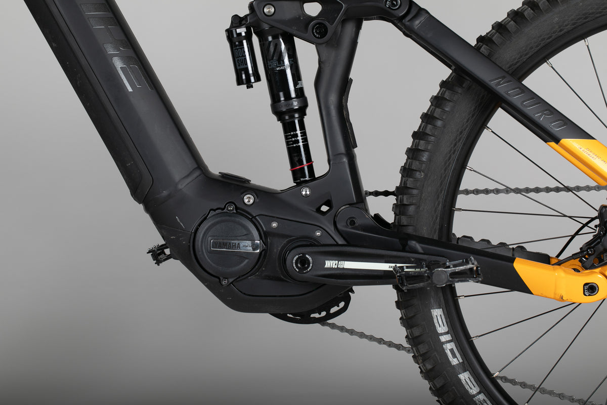 Haibike Nduro 6 - käytetty sähköpyörä 160-175 cm ajajalle