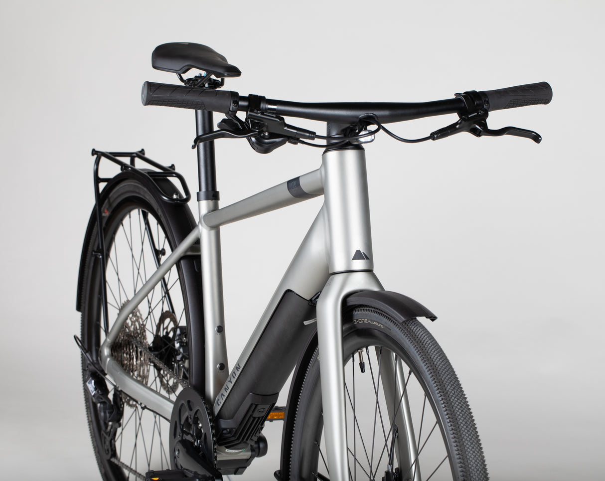 Canyon Commuter:On 7 - käytetty sähköpyörä 167-179 cm ajajalle