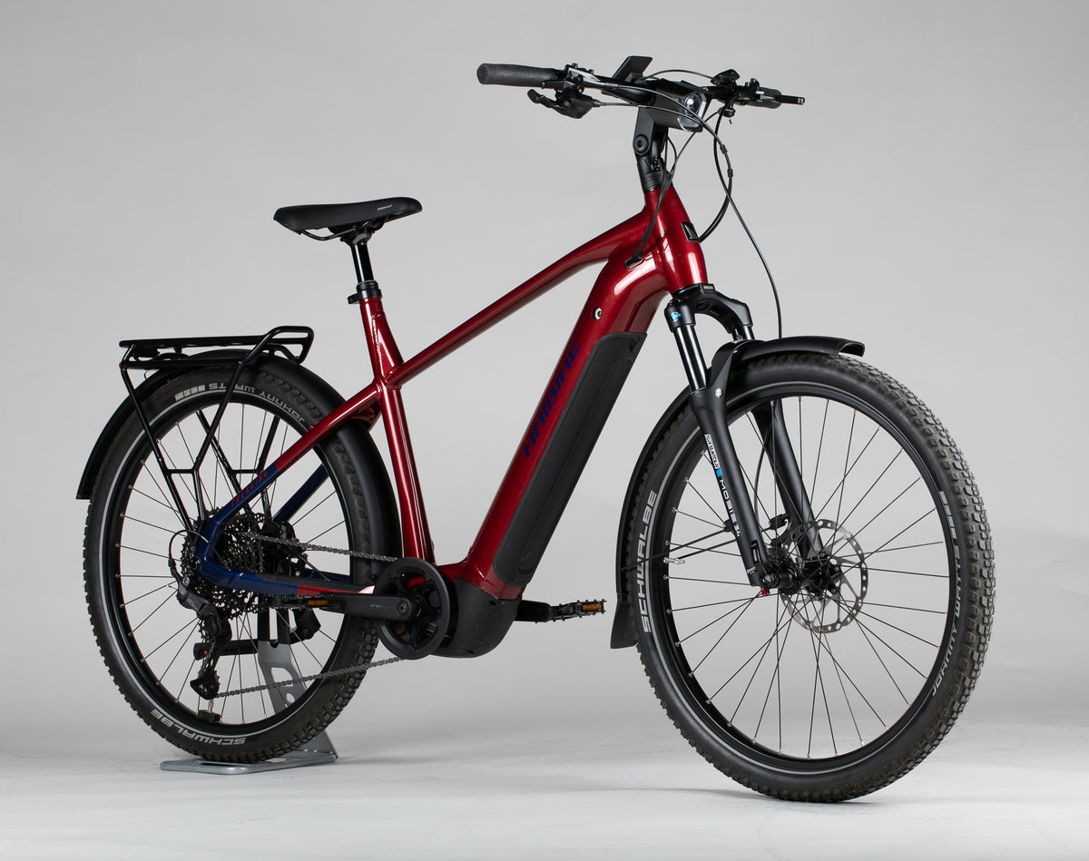 Haibike Trekking 7 - käytetty sähköpyörä 180-195 cm ajajalle