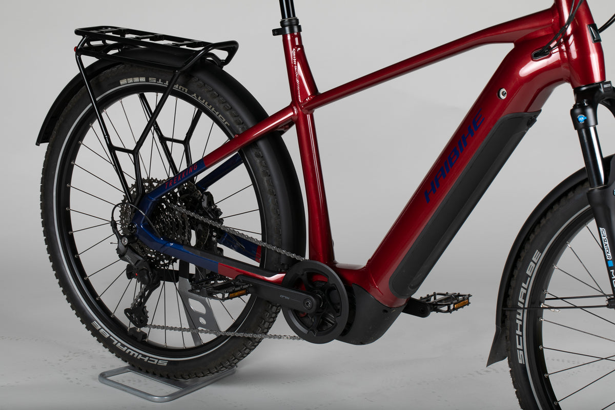 Haibike Trekking 7 - käytetty sähköpyörä 180-195 cm ajajalle
