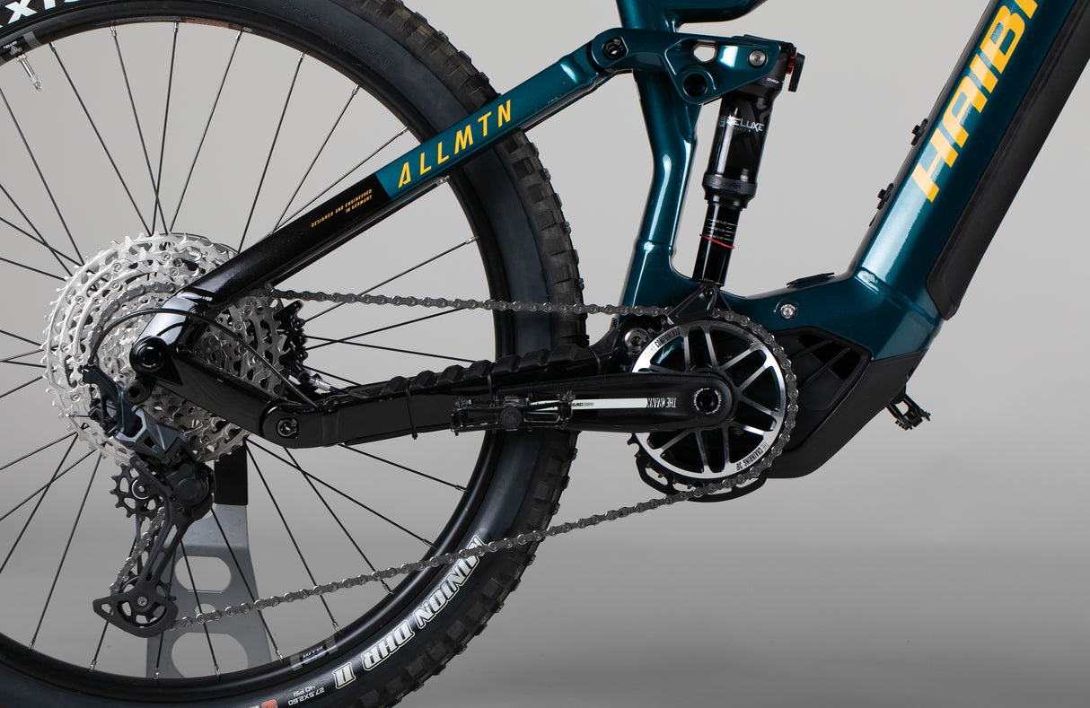 Haibike AllMtn 7 - käytetty sähköpyörä 160-170 cm ajajalle