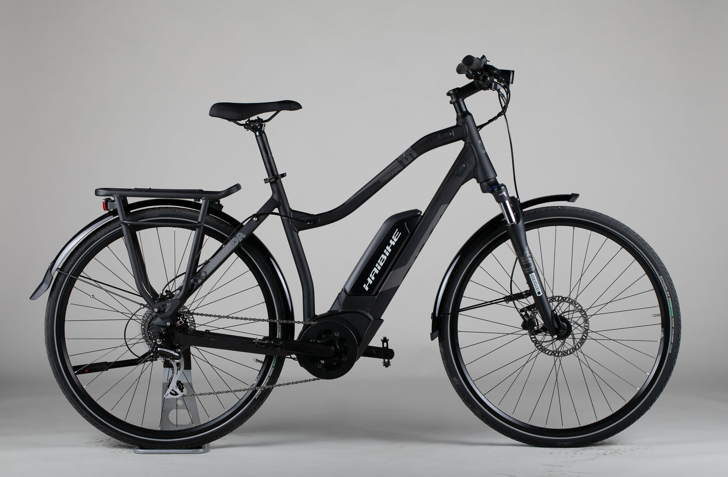 Haibike SDURO Trekking 1.0 - käytetty sähköpyörä 175-185 cm ajajalle