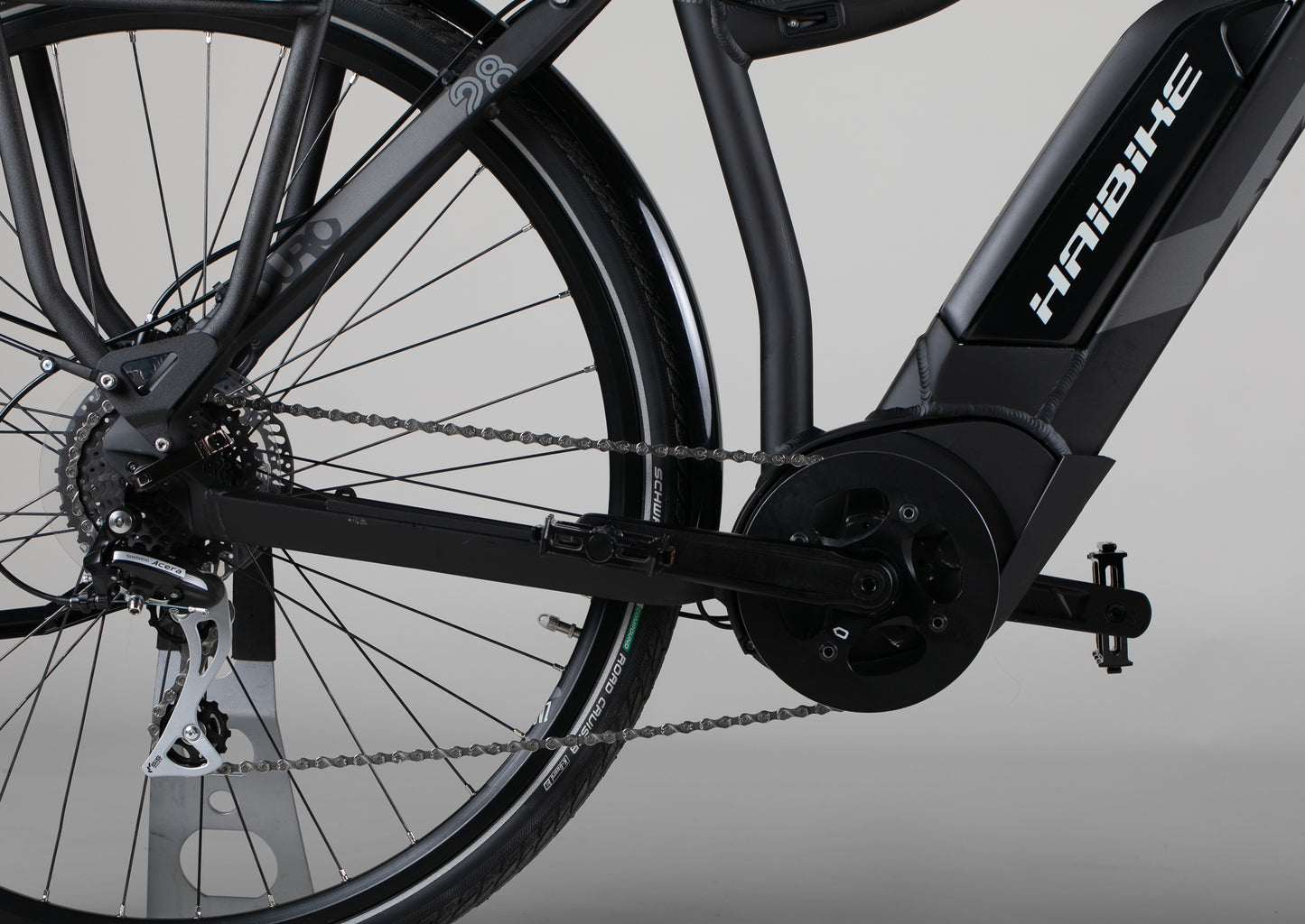Haibike SDURO Trekking 1.0 - käytetty sähköpyörä 175-185 cm ajajalle