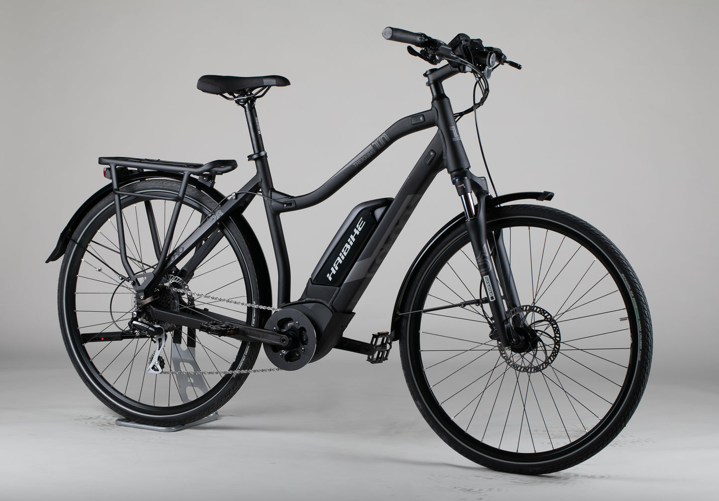 Haibike SDURO Trekking 1.0 - käytetty sähköpyörä 175-185 cm ajajalle