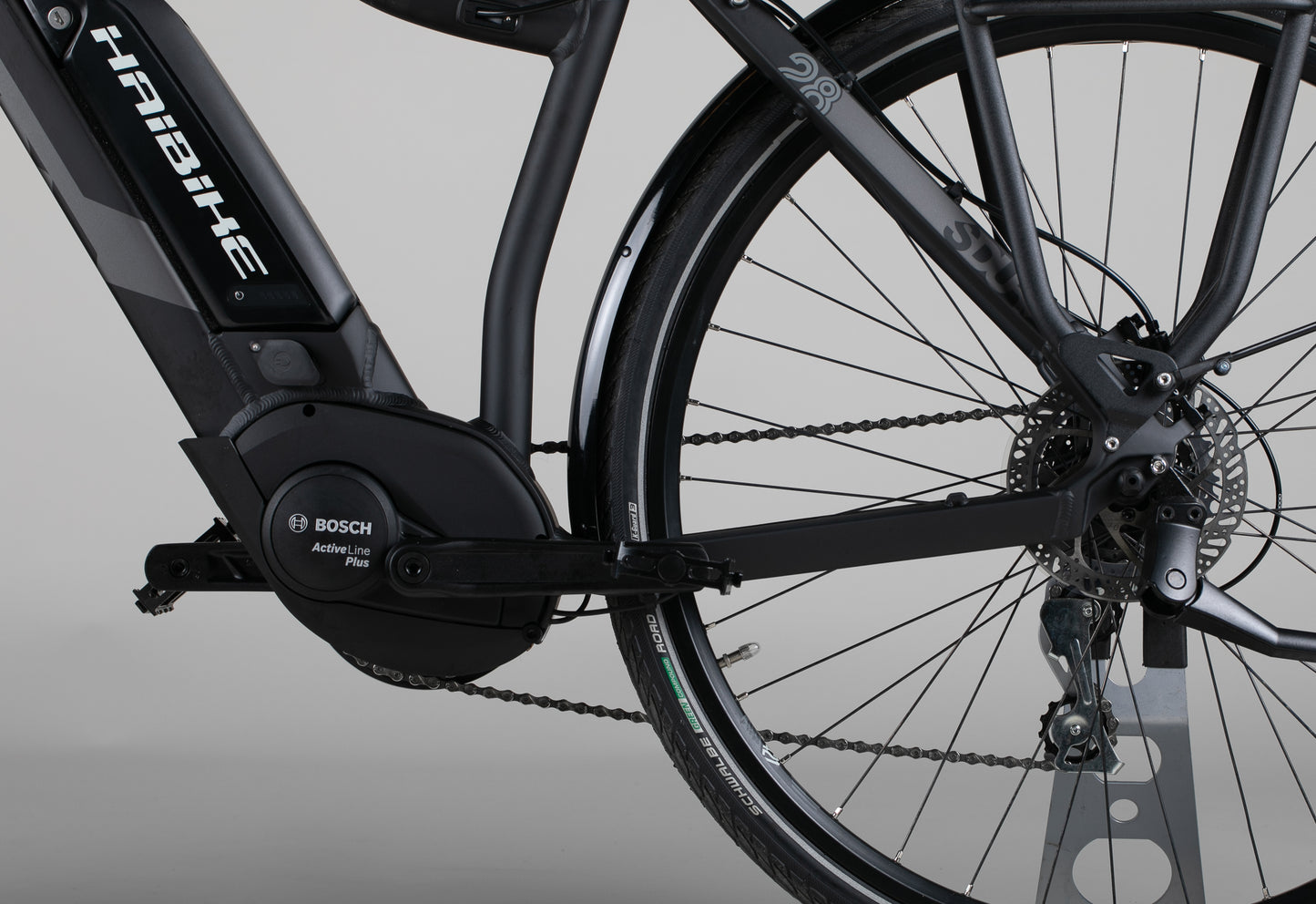 Haibike SDURO Trekking 1.0 - käytetty sähköpyörä 175-185 cm ajajalle