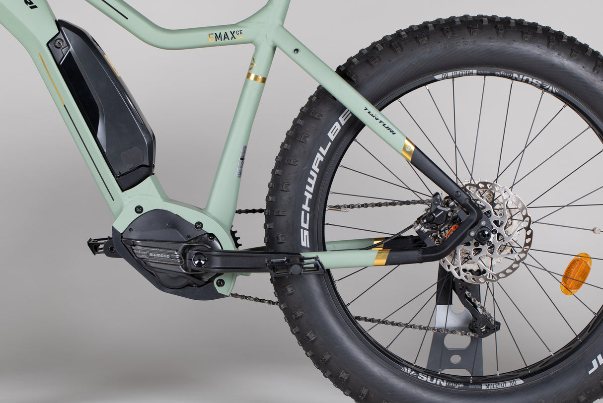 Tunturi eMAX CE - käytetty sähköfatbike 175-195 cm ajajalle