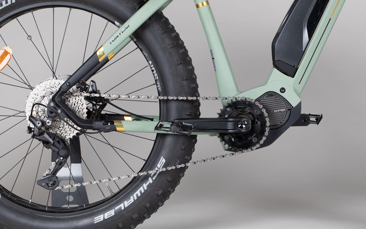 Tunturi eMAX CE - käytetty sähköfatbike 175-195 cm ajajalle