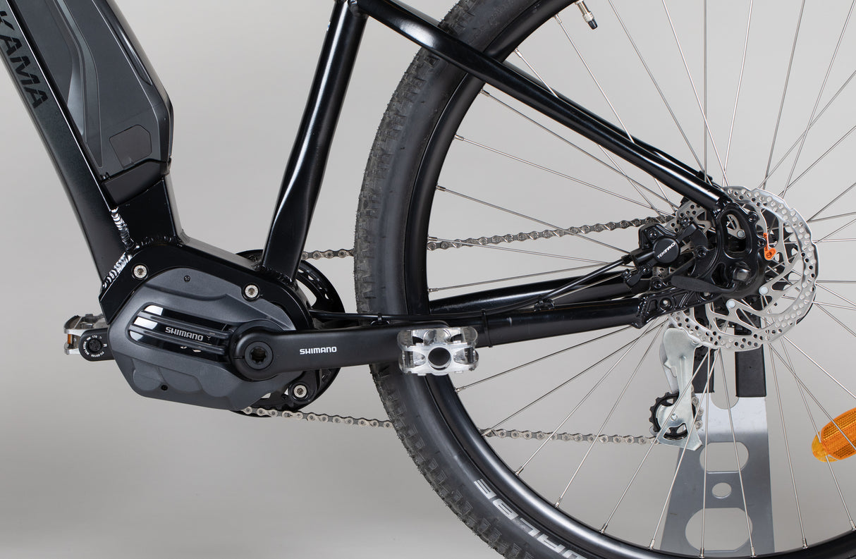 Helkama XE8 - käytetty sähköpyörä 145-165 cm ajajalle