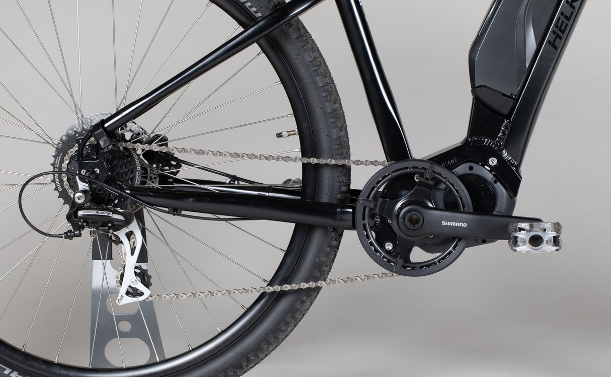 Helkama XE8 - käytetty sähköpyörä 145-165 cm ajajalle