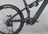 Cube Stereo Hybrid ONE77 HPC AT 800 Carbon/Gold - käytetty sähköpyörä 185-193 cm ajajalle