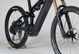 Cube Stereo Hybrid ONE77 HPC AT 800 Carbon/Gold - käytetty sähköpyörä 185-193 cm ajajalle
