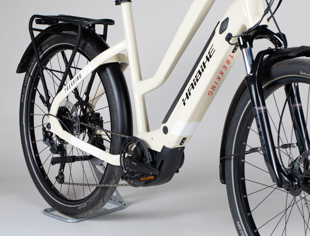 Haibike Trekking 4 Mid - käytetty sähköpyörä 185-195 cm ajajalle