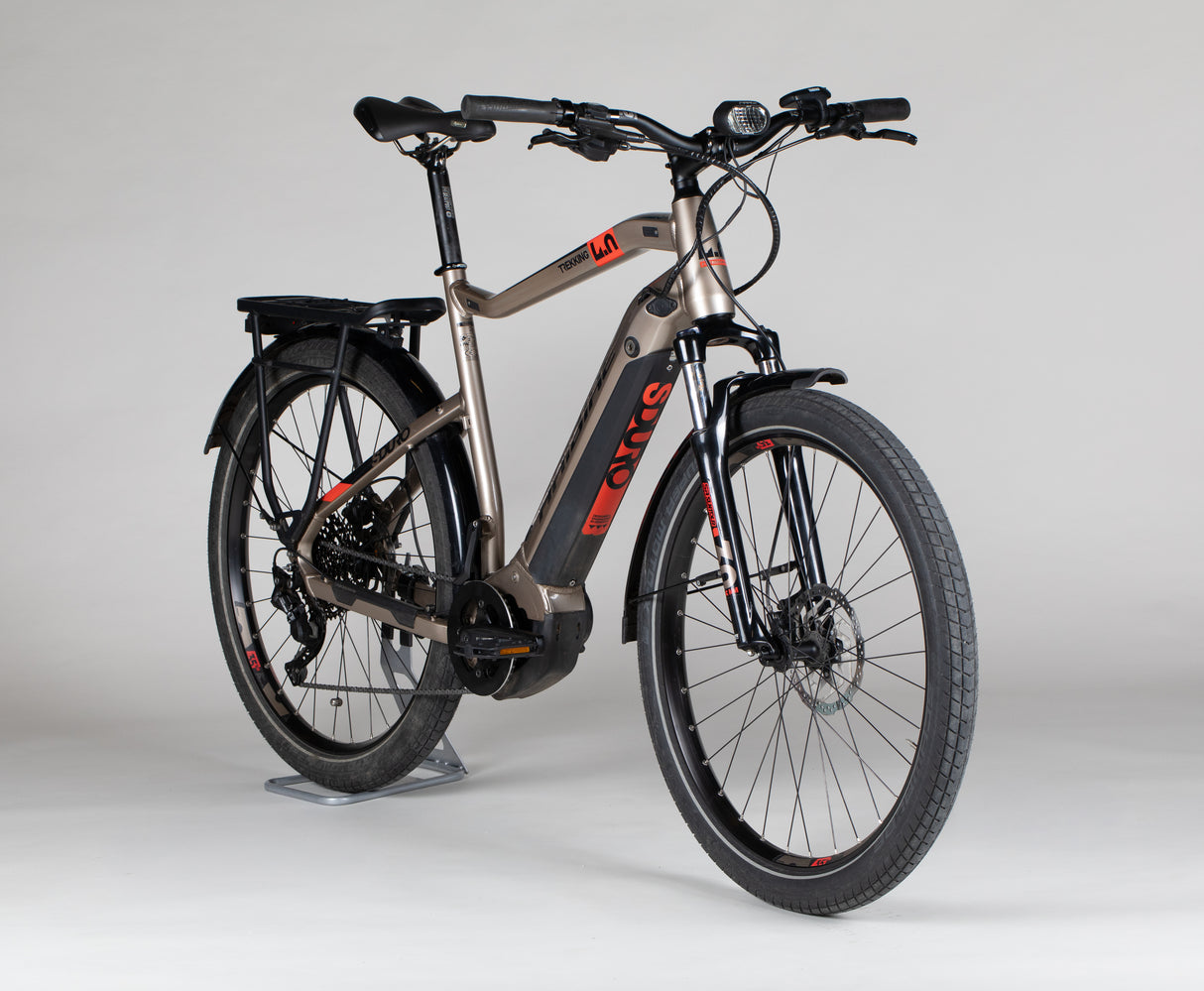 Haibike SDURO Trekking 4.0 - käytetty sähköpyörä 175-185 cm ajajalle