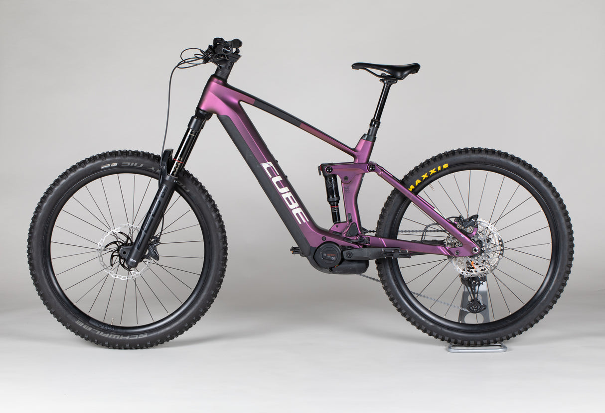 Cube Stereo Hybrid 160 Hpc, Slx 750 - käytetty sähköpyörä 178-189 cm ajajalle