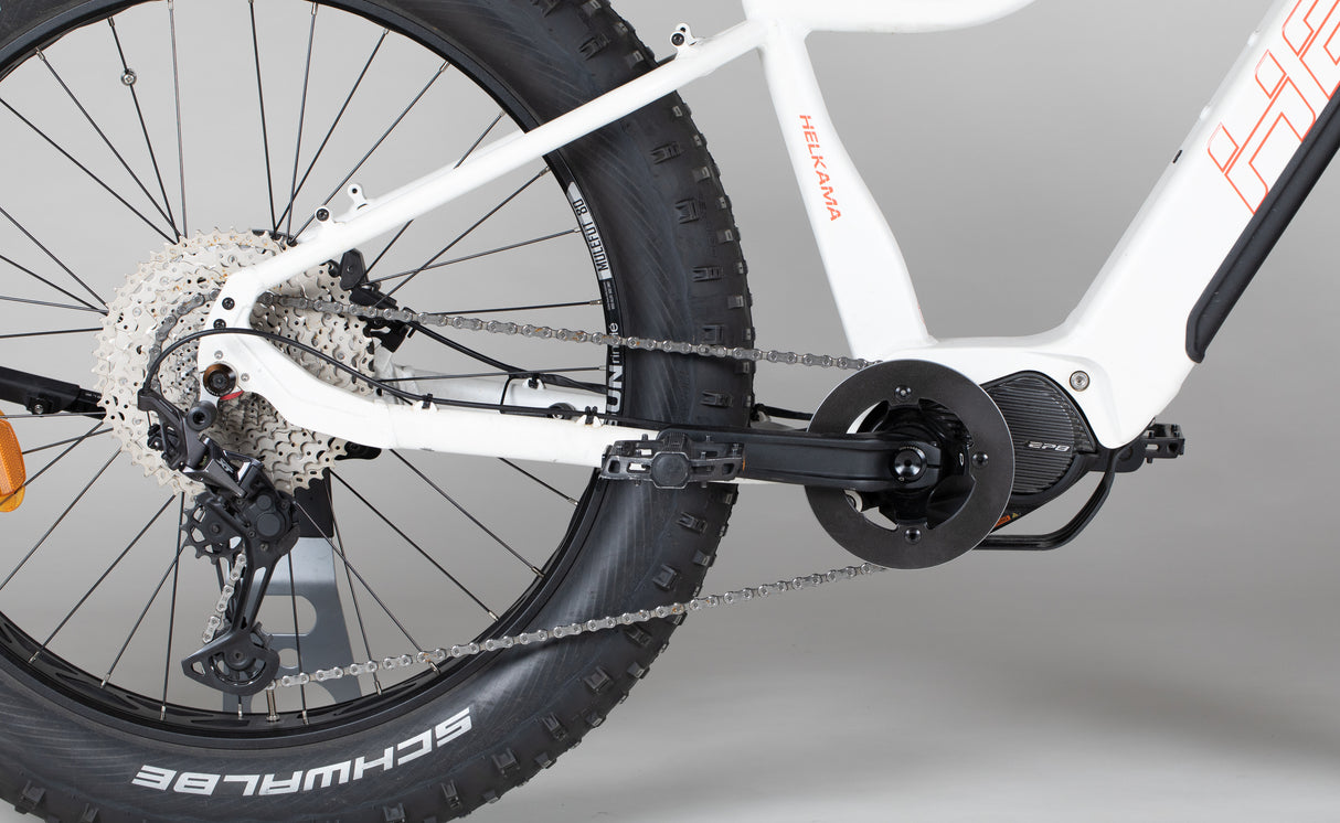 Helkama FE12 - käytetty sähköfatbike 150-170 cm ajajalle