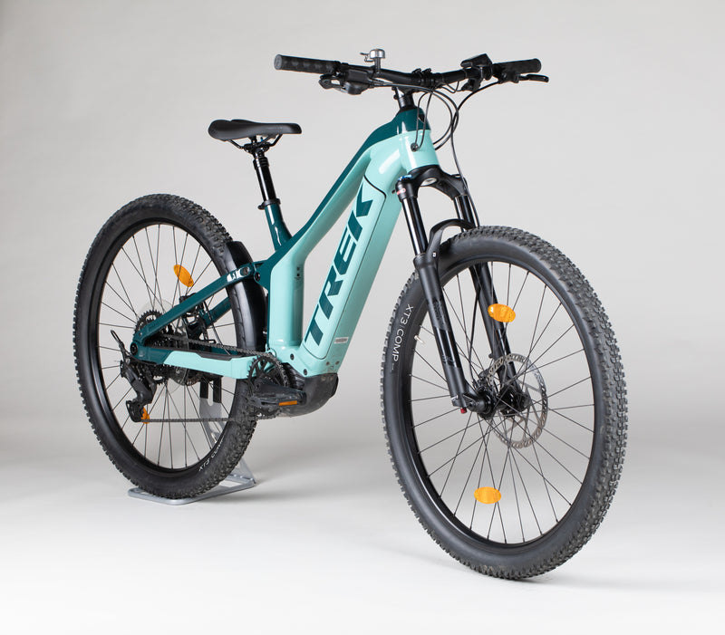 Trek Powerfly FS 4 - käytetty sähköpyörä 165-176 cm ajajalle