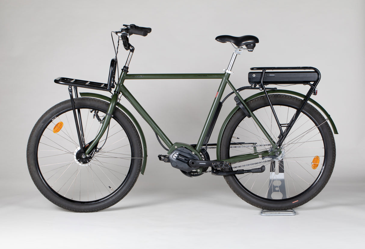 Helkama e-jääkäri - käytetty sähköpyörä 170-195 cm ajajalle