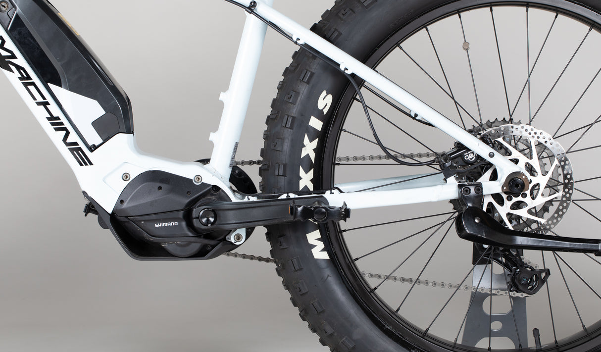 Rock Machine Vyöry e50 - käytetty sähköfatbike 180-195 cm ajajalle