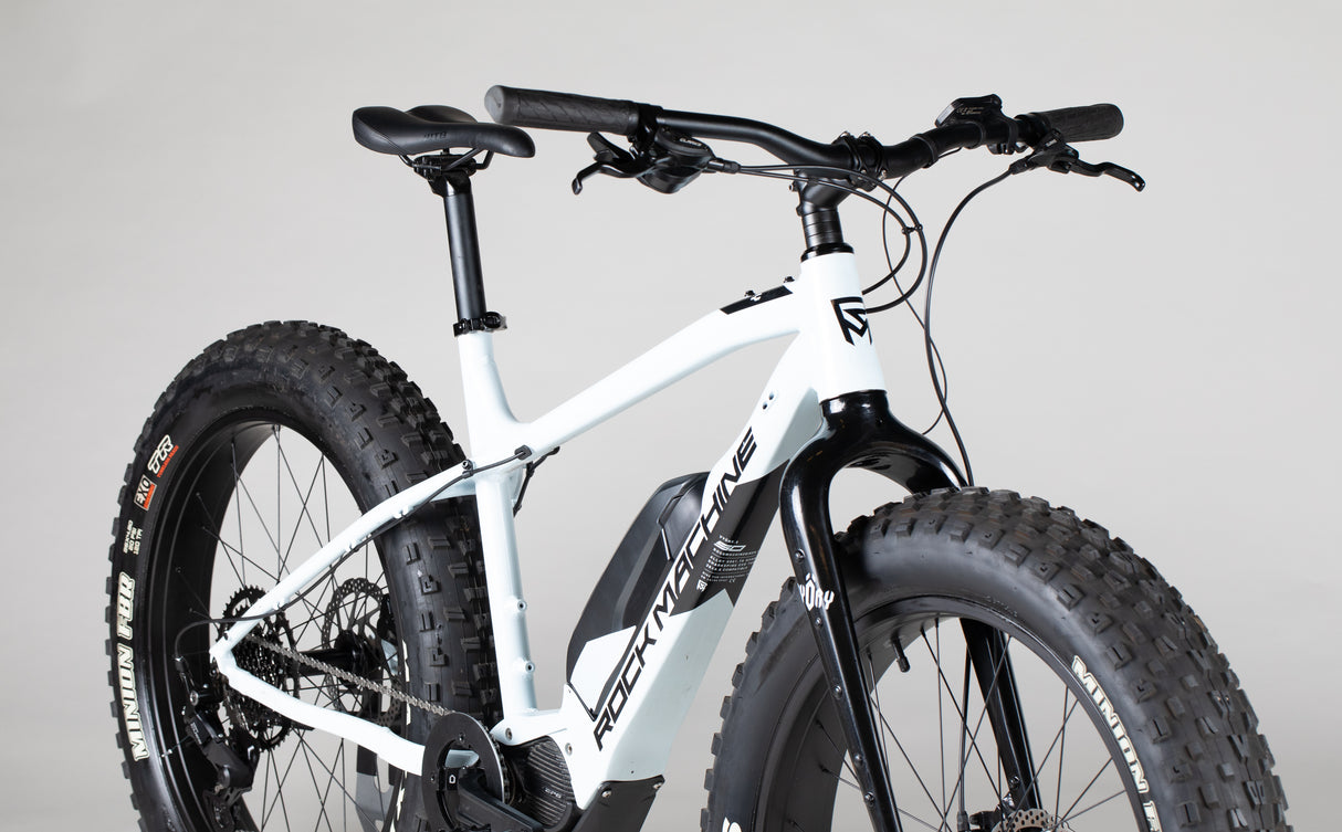 Rock Machine Vyöry e50 - käytetty sähköfatbike 180-195 cm ajajalle
