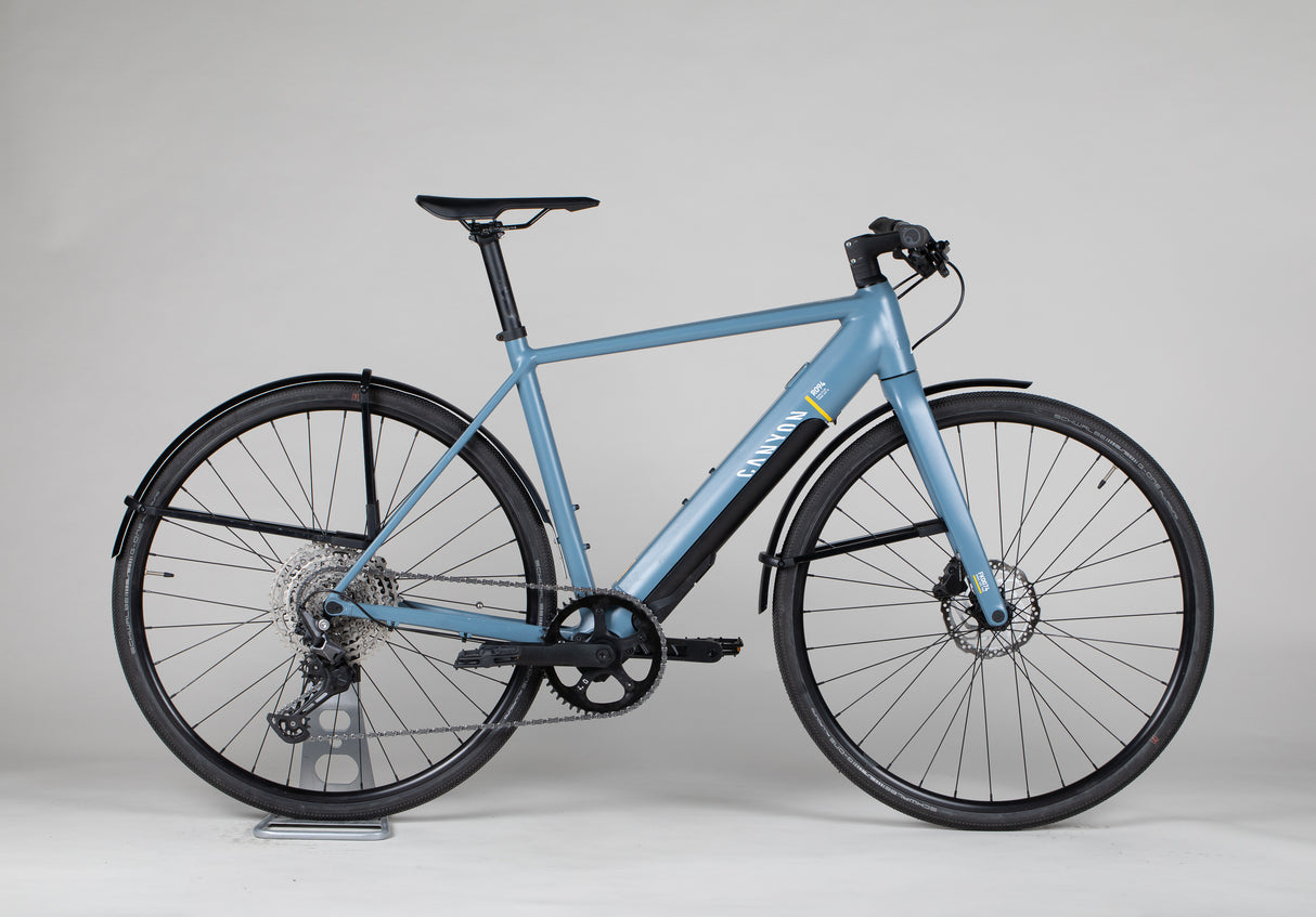 Canyon Roadlite:On 6 - käytetty sähköpyörä 174-186 cm ajajalle