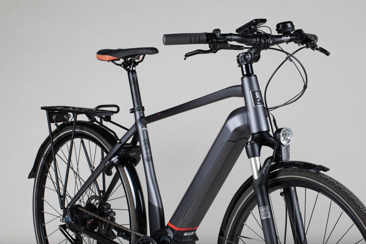 Tunturi Ehybrid Di2 - käytetty sähköpyörä 170-180 cm ajajalle