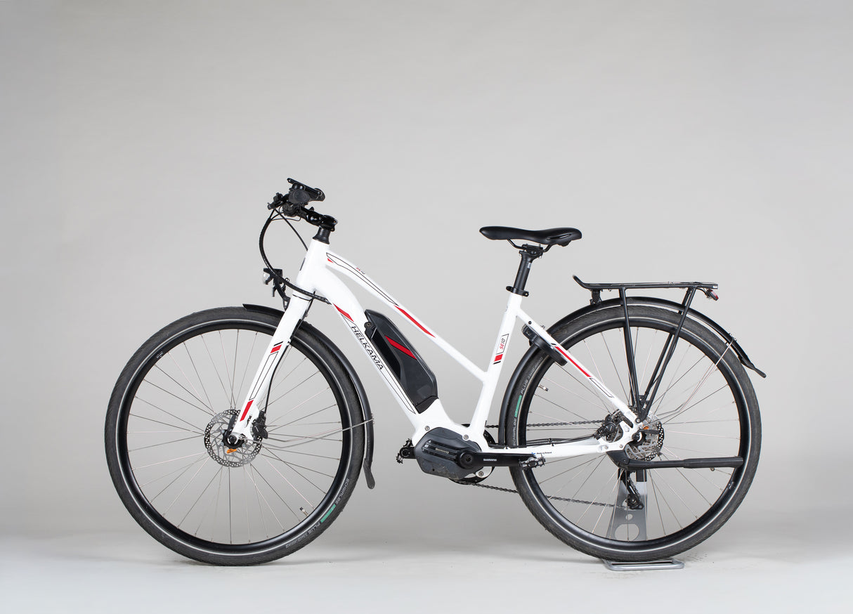 Helkama SE10L 10sp 28” - käytetty sähköpyörä 150-170 cm ajajalle