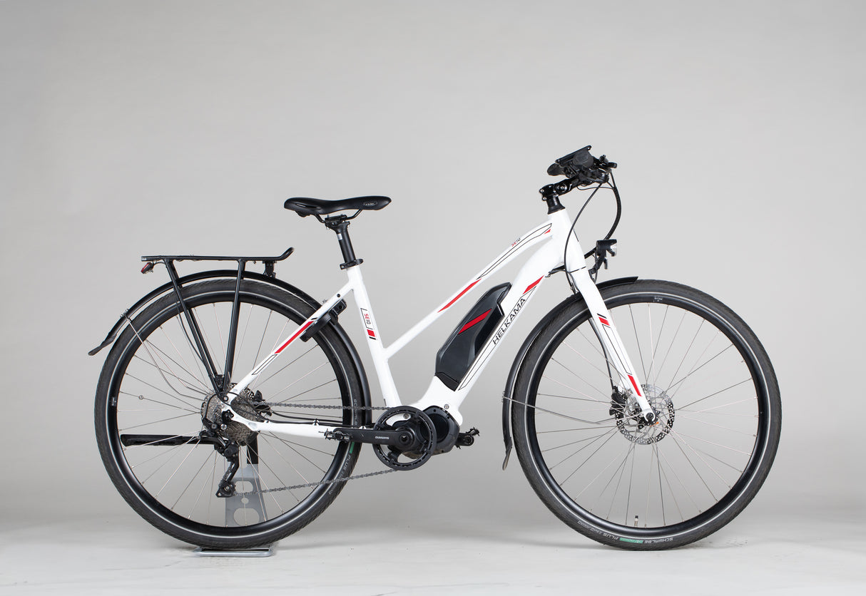 Helkama SE10L 10sp 28” - käytetty sähköpyörä 150-170 cm ajajalle