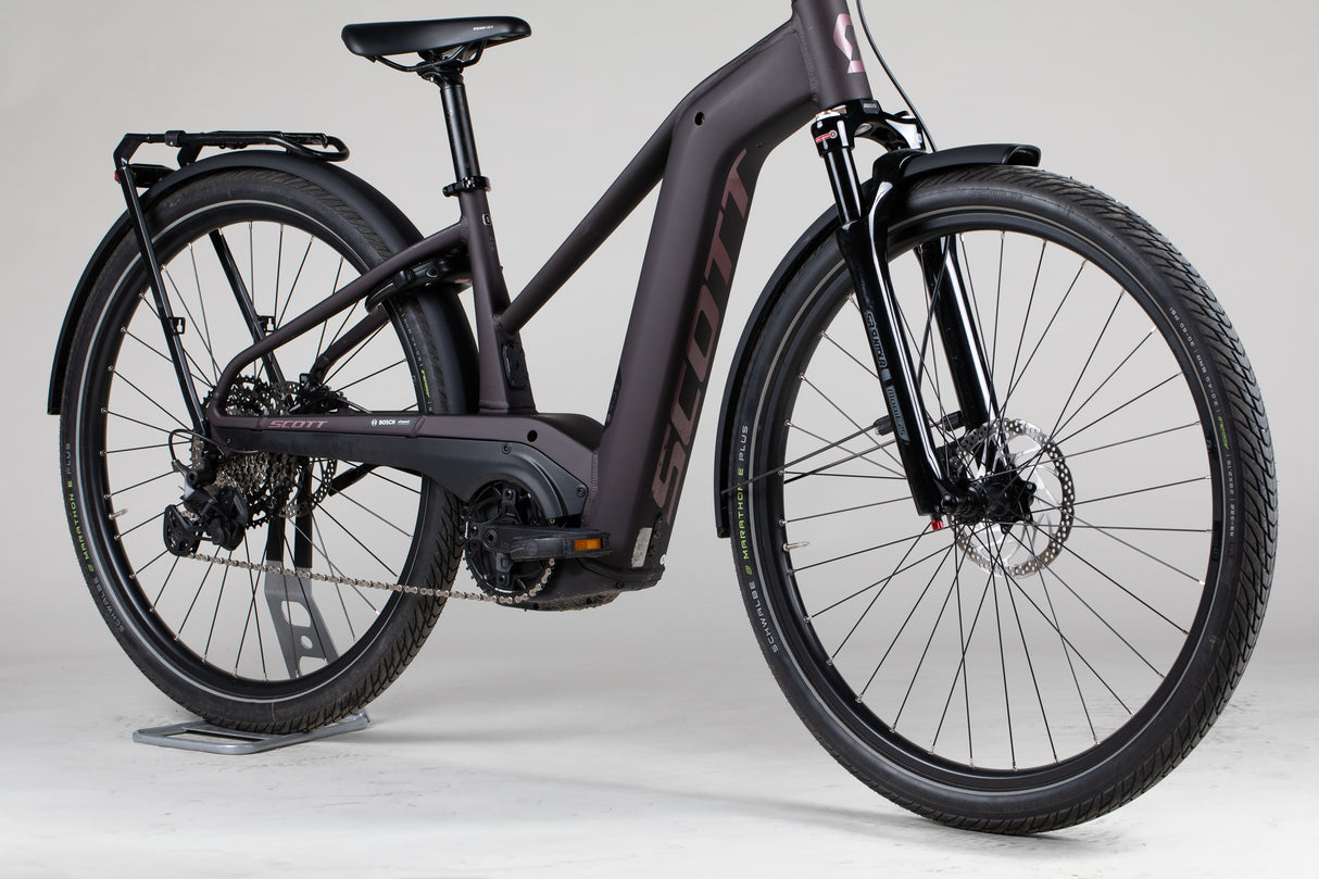 Scott Sub eRIDE EVO Lady - käytetty sähköpyörä 158-170 cm ajajalle
