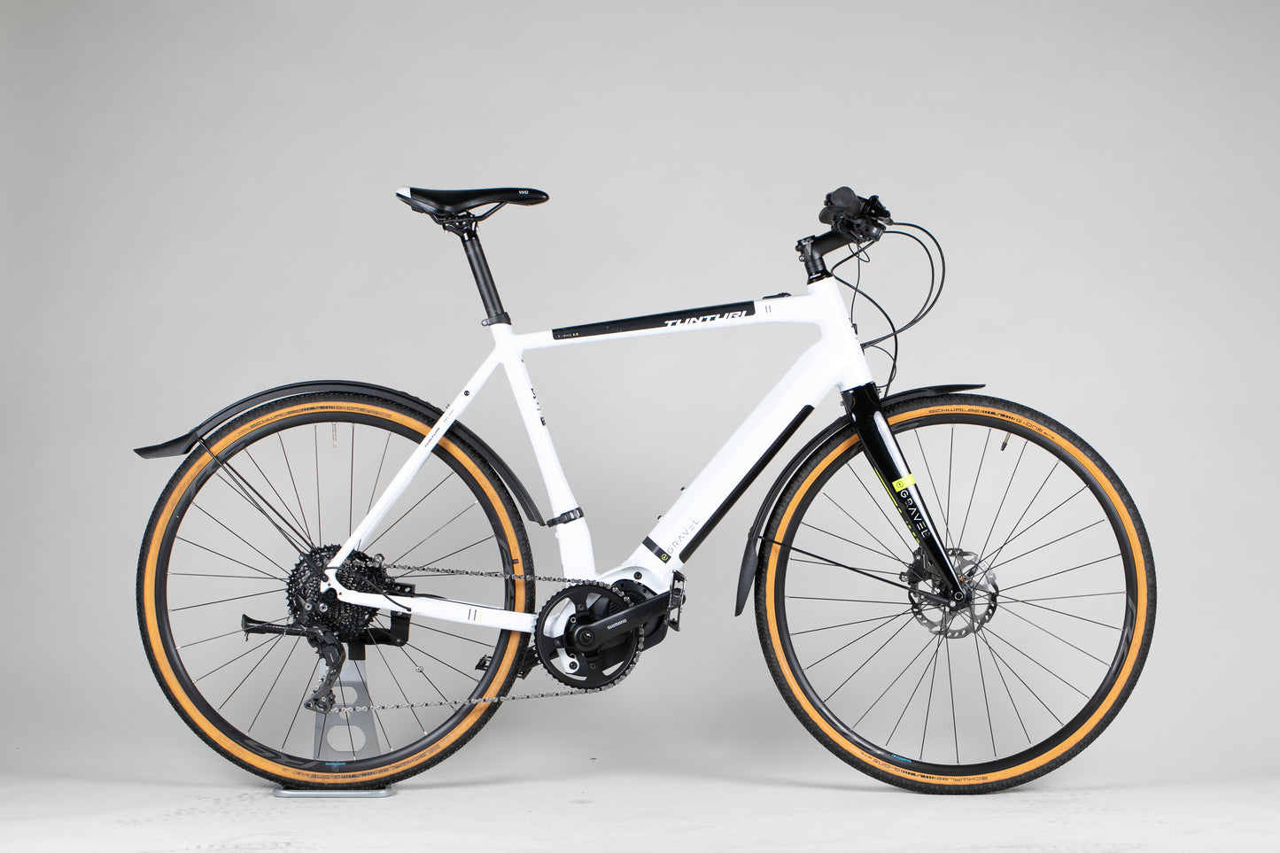 Tunturi E-Gravel - käytetty sähköpyörä 180-195 cm ajajalle