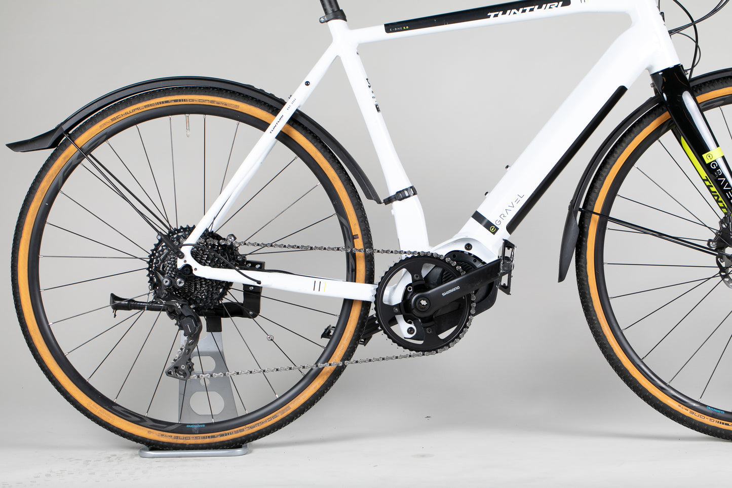 Tunturi E-Gravel - käytetty sähköpyörä 180-195 cm ajajalle