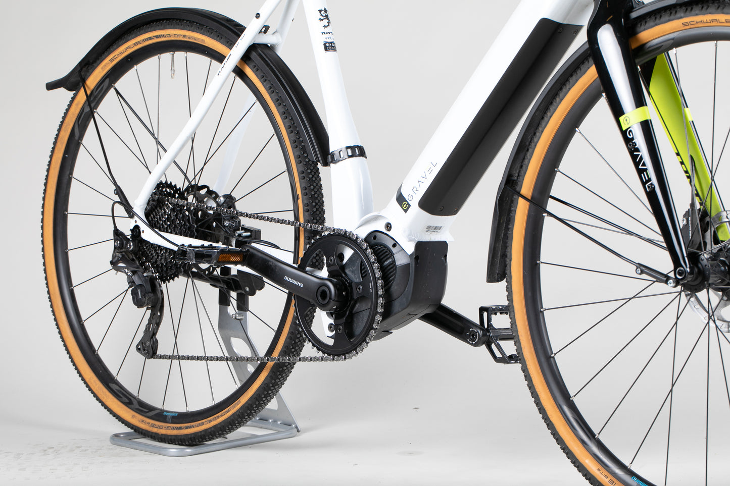 Tunturi E-Gravel - käytetty sähköpyörä 180-195 cm ajajalle