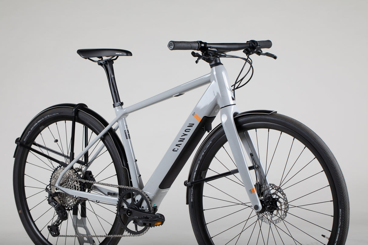 Canyon Roadlite:On 7 - käytetty sähköpyörä 171-183 cm ajajalle