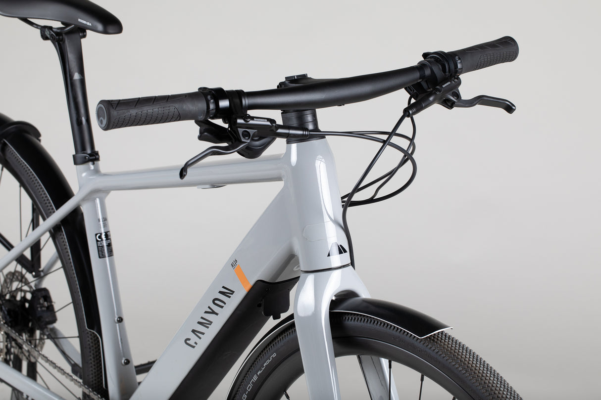 Canyon Roadlite:On 7 - käytetty sähköpyörä 171-183 cm ajajalle