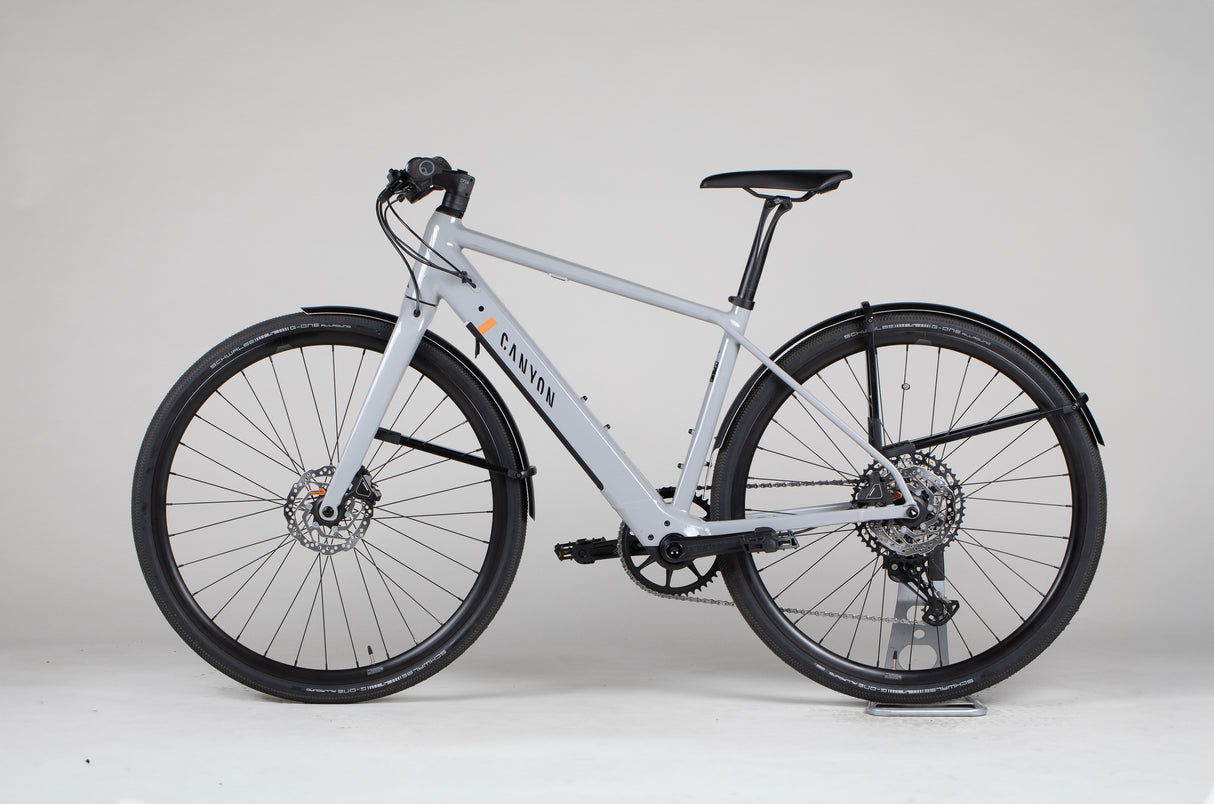 Canyon Roadlite:On 7 - käytetty sähköpyörä 171-183 cm ajajalle